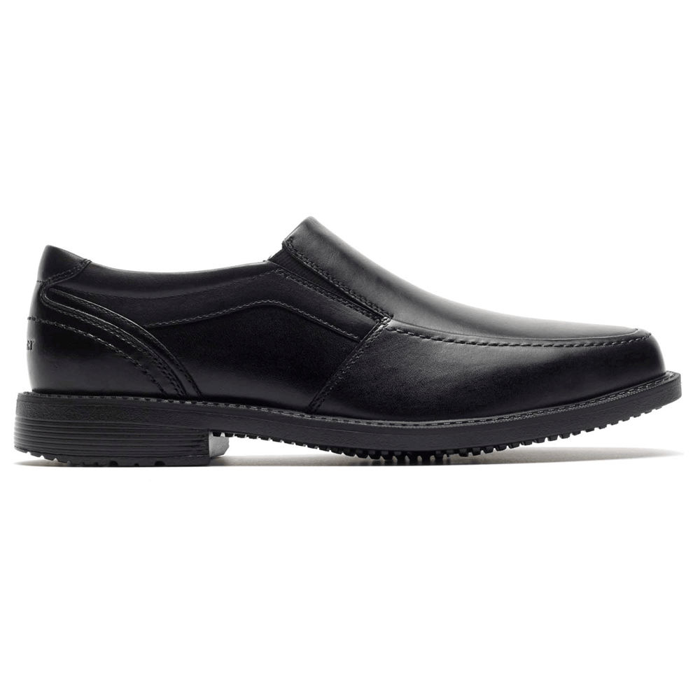 Slip-Ons Rockport Hombre Mexico - Style Leader 2 Moc Toe Negros - NQVUB8967